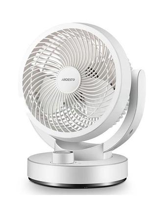 Вентилятор ardesto ft-b25w настільний, 30 вт, 3 швидкості, білий