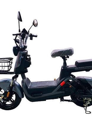 Велосипед с электромотором spark r7 14" 60v/800w/25ah серый