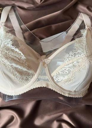 Бюстгальтер без поролону lanny mode l1138 бежевий 80d
