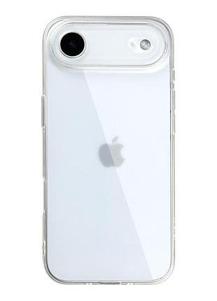 Панель-накладка tpu virgin iphone17 air, прозорий силіконовий м'який чохол для iphone17 air