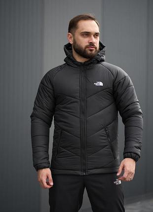 Куртка мужская демисезонная черная the north face