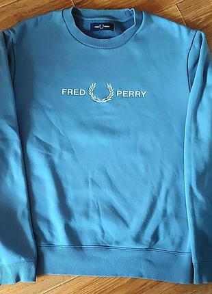 Свитшот fred perry!! big logo casual m