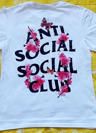 Футболка anti social club!! original!! женский m size