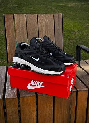 Мужские летние черные кроссовки nike shox ride мужские повседневные кроссовки сетка перфорация найк 43