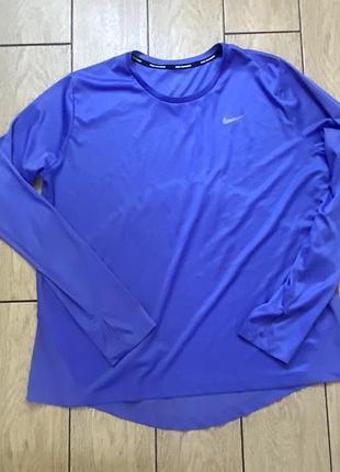 Спортивный лонгслив nike dri fit