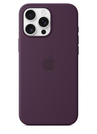 Чехол силиконовый magsafe противоударный для iphone 14 pro цвет elderberry