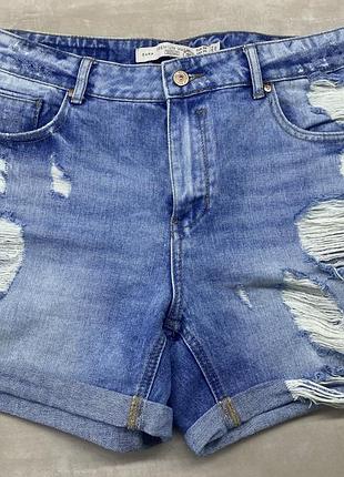Джинсовые шорты zara