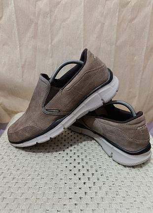 Кожаные кроссовки skechers
