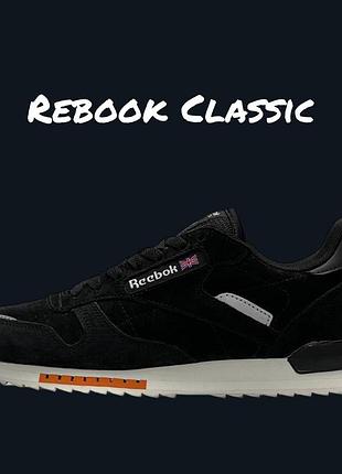 Reebok classic m black white