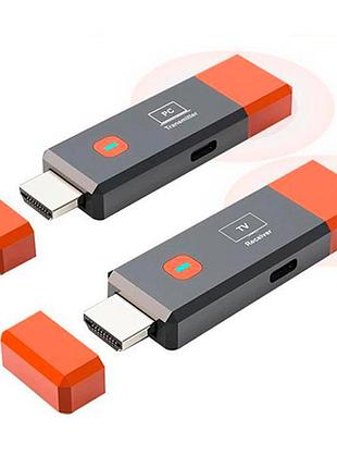 Беспроводной hdmi приемопередатчик tx rx видеосигнала до 50м для пк тв гарантія!