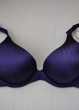 Бюстгальтер miss luna безшовний push up рука адама 8506 80b, синій