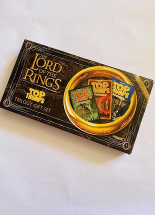 Колекційна lord of the rings top trumps із 9 колекційними картками