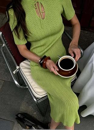 Сукня вʼязана