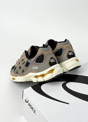 Asics gel-nyc brown grey 3