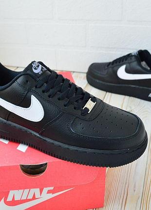 Nike air force 1 mid мужские кроссовки белые/черные 41 (26 см) 44