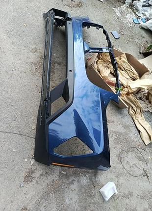 Bmw x3 g01 lci x-line lift 21-передний бампер передний 51119451132 левая часть в красивом состоянии с выражателем катафотом