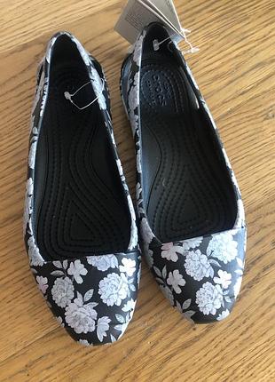 Балетки crocs. 33-34 нові оригінал 21-22 см