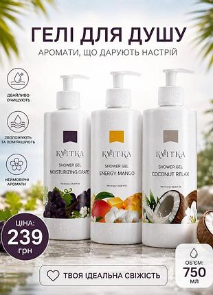Гелі для душу