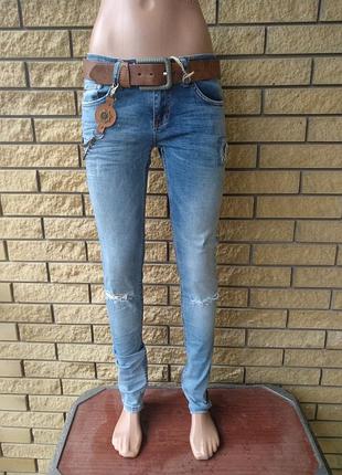Джинси жіночі джинсові стрейчеві з поясом у подарунок jass jeans, туреччина 28
