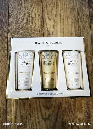Baylis &amp; harding sweet mandarin &amp; grapefruit indulgent крем для рук набор (3x50ml)