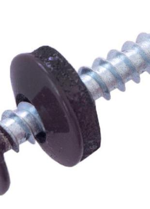 Саморез кровельный apro 4.8 x 35 мм ral 8019 (50 шт.) (sds48358019)