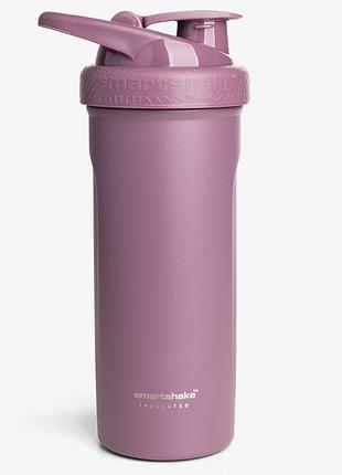 Шейкер спортивний smartshake металевий insulated steel 750ml plum