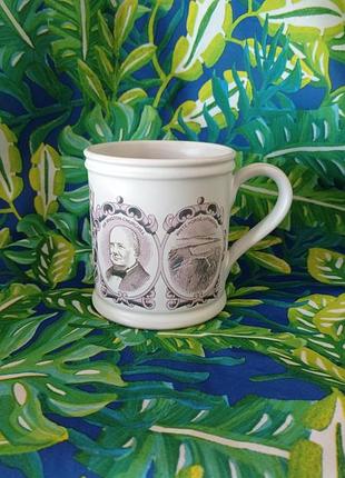 Чашка denby "регионы и графства" темза и чилтернс коллекционная