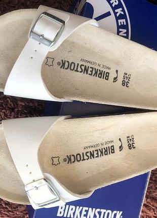 Новые birkenstock шлепанцы оригинал 38р-24.5 см
