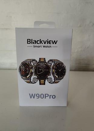 Новый смарт-часы blackview w90 pro на пломбах