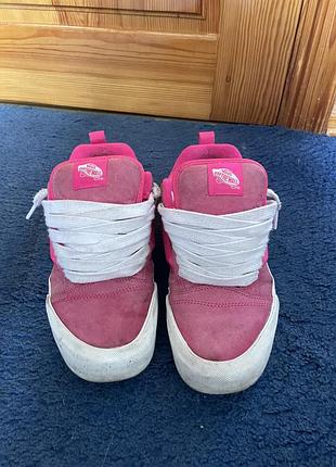 Vans knu skool nubuck pink glo