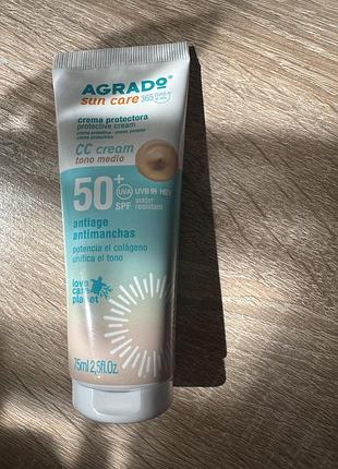 Крем agrado (аградо) сс сонцезахисний для обличчя spf50+