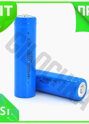 Ve акумулятор 18650 li-ion vipow new version 2500mah 3,7v синій для ліхтариків та електронних сигарет n6w_ver