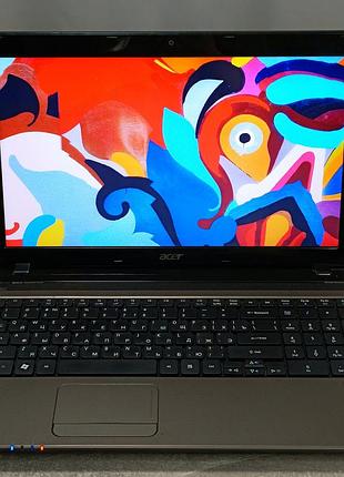 Ноутбук acer aspire 5750z 15.6 / intel core i3 / 8gb ram / ssd 120gb + hdd 320gb для работы и учебы и офиса