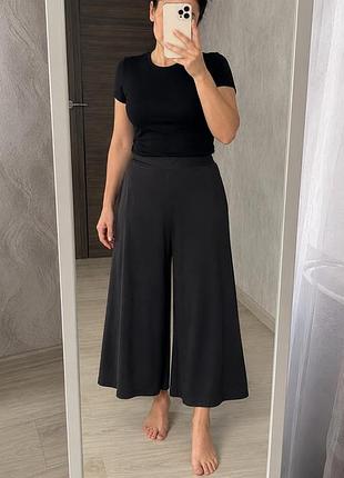 Жіночі чорні кюлоти reserved eco aware 2xl–3xl, р. 54–56