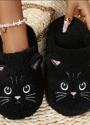 Тапочки с ушками котик, 37-41р 39