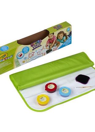 Багаторазовий килимок для малювання crayola mini kids з фарбами (81-1528)