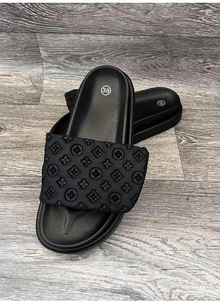 Жіночі шльопанці на лепучці fashion