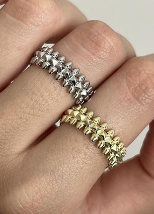 Каблучка cartier clash