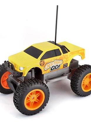 Машинка на радиоуправлении maisto tech off road go желтый (82759 yellow)