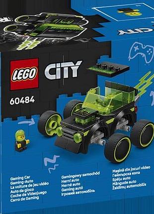 Конструктор lego city автомобили — игровой автомобиль для гонки 64 детали (60484)