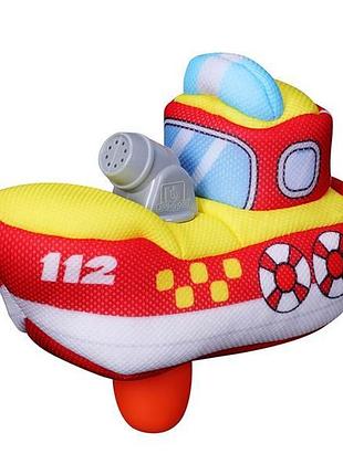 Іграшка для ванної bb junior пожежний човен (16-89061)