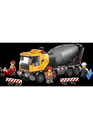 Конструктор lego city бетоносмеситель 371 деталь (60478)