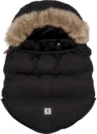 Зимовий конверт для коляски tutis чорний (pp150/8)
