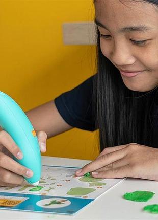 3d-ручка 3doodler start plus для дитячої творчості базовий набір креатив 72 стрижні (splus)
