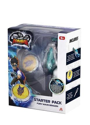 Волчок infinity nado vi starter pack яростный дракон (eu654111)