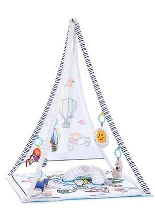 Розвивальний ігровий килимок hauck 1st tent білий (76306-7)