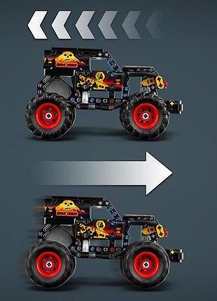 Конструктор lego technic monster jam grave digger огонь и лед 263 детали (42219) 2
