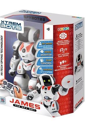 Робот-шпион на радіокеруванні xtrem bots джеймс stem (xt3803084)