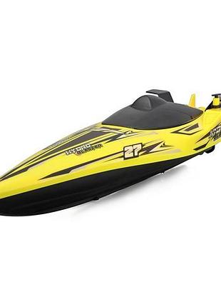 Катер на радиоуправлении maisto hydro blaster speed boat желтый (82763 yellow)