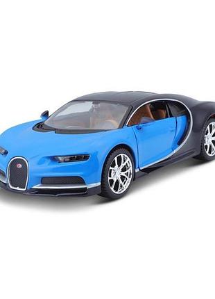 Автомодель maisto bugatti chiron синій металік 1:24 (31514 met. blue)